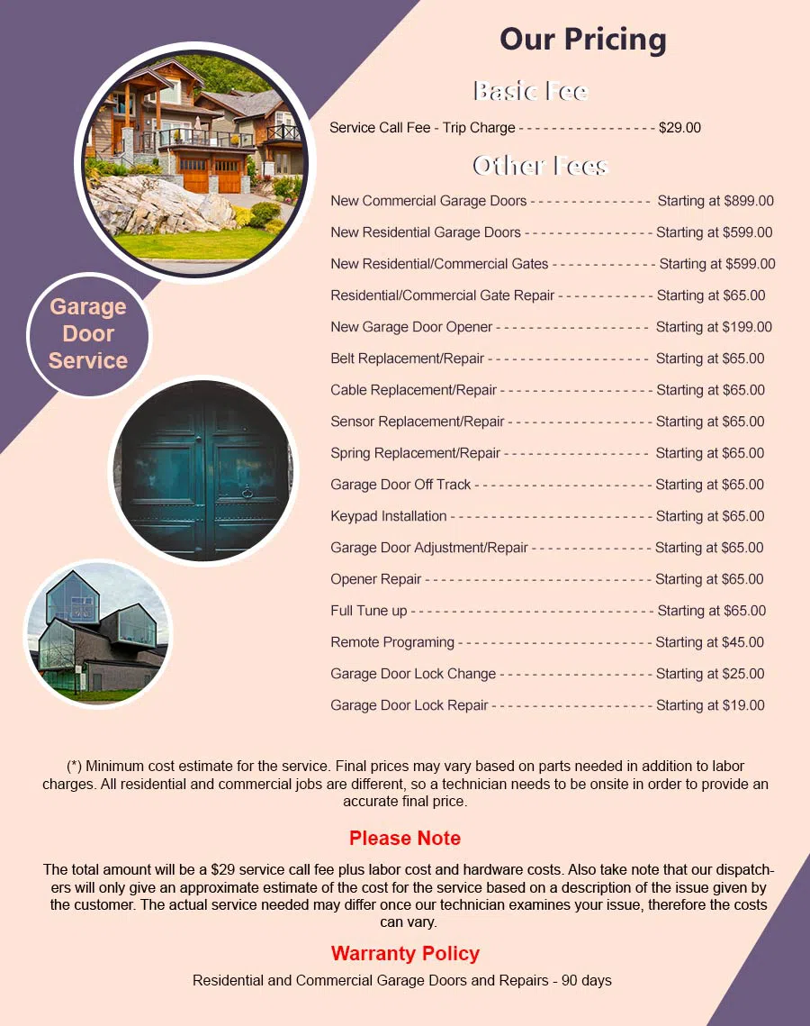 Community Garage Door Service Takoma Park, MD 301-478-0705