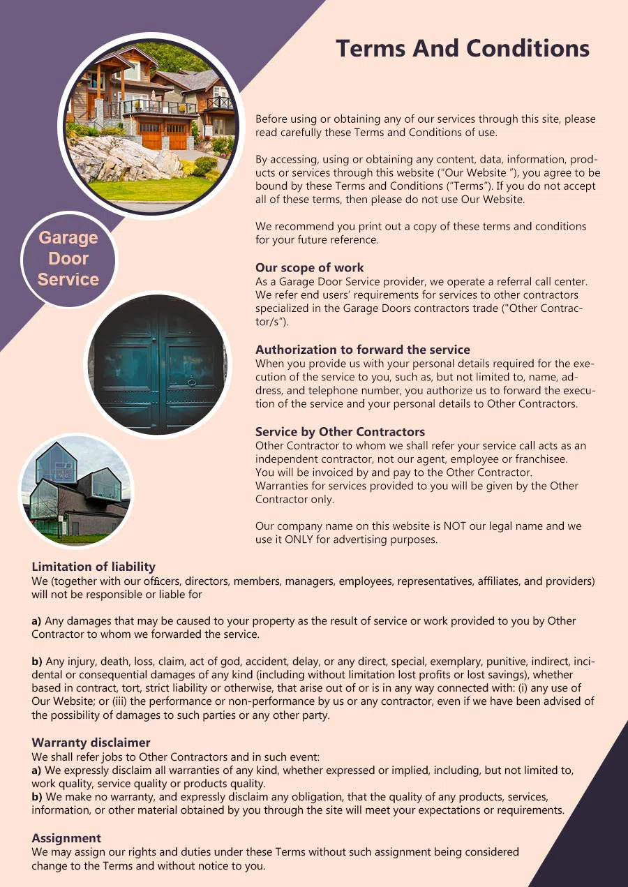 Community Garage Door Service Takoma Park, MD 301-478-0705